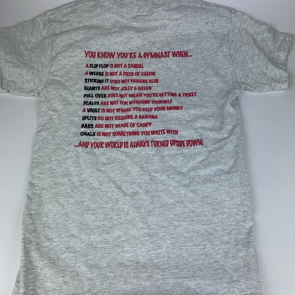 Youth large gymnastics tshirt -brand new! - Picture 4 of 6